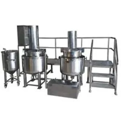 Automatic Hand Sanitizer Making and Filling Machine , SS Body